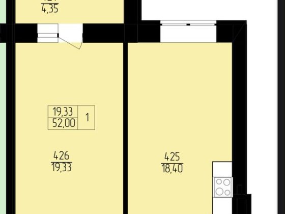 Однокімнатна квартира з лоджією Рівне