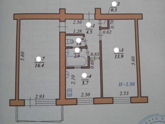 Продаж 2х кімнатної, КОМАРОВА - ІВАСЮКА, можна під КОМЕРЦІЮ! Чернівці