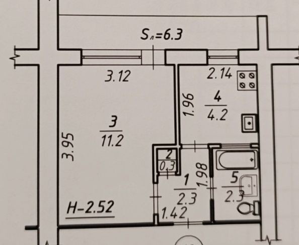 Продам 1к кв на Ковпака - фото 1