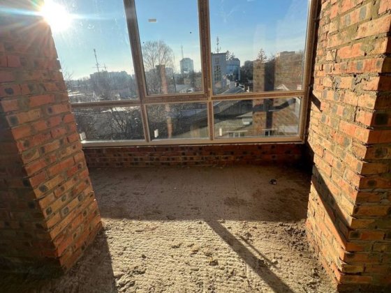 Дуже світла однокімнатна квартира в новобудові Рівне