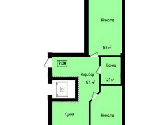 Квартира з панорамними вікнами та терасою в ЖК «Італійський квартал» Черновцы