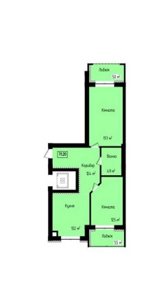 Квартира з панорамними вікнами та терасою в ЖК «Італійський квартал» - фото 1