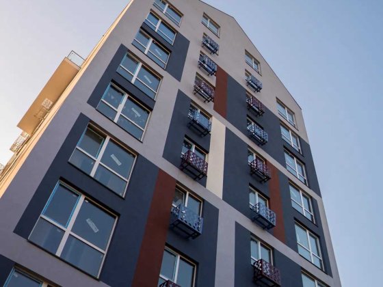 Простора 1-кім квартира 44.4м2 в Новобудові Ровно