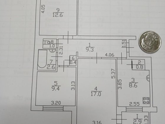 Продам 3х комн. 68м2 Вена Чернигов