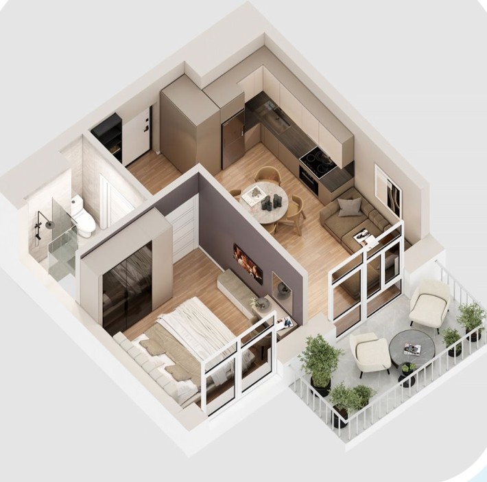 Продаж 1.5-кімн квартири в новобудові - фото 1