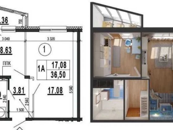 Продаж 1К «Синевір» Бориса Гмирі 22-Б Київ