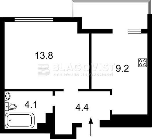 Продаж квартири на Сосюри Дніпровська Мрія метро Лівобережна, Дарниця - фото 1