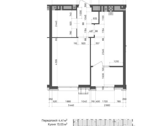 Квартира однокімнатна Черкаси