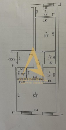 Квартира/ вул. Байди-Вишневецького, Центр, Черкаси - фото 1