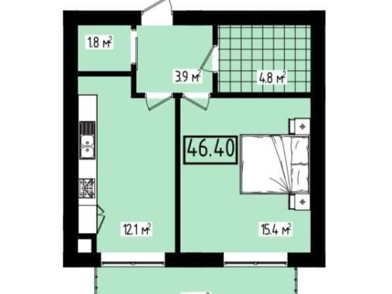 Вигідна ціна! 1-кімнатна в «Італійському кварталі». Відділ продажу. Чернівці