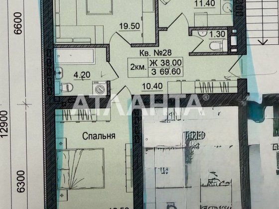 2 кім. кв. 69 м² у новобудова |Підземний паркінг |Сторожинецька Черновцы