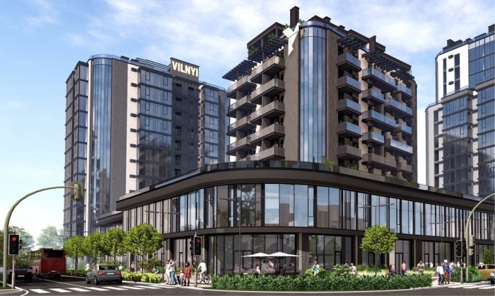 Квартира в ЖК Vilnyi, панорамнівікна, паркінг, басейн - фото 1