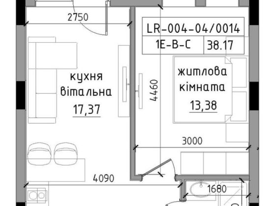 Продаж 1 кім  квартири без КОМІСІЇ!!! Ужгород