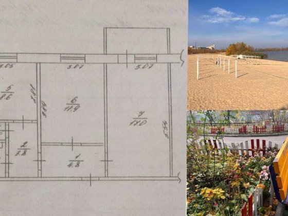 Супер локація! 2-кім Митниця, поруч Дніпро і пляж Черкассы