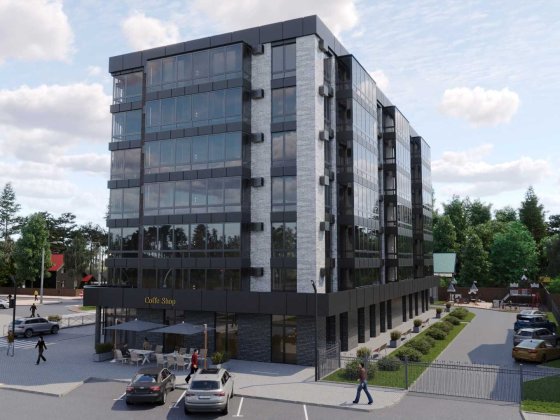 1К Квартира в новобудові 47,57м²,  бульв. Шевченка, 22/С. Бандери, 35 Черкаси