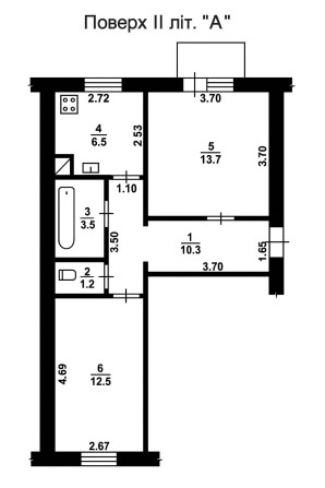 Двухкімнатна квартира по Київській - фото 1