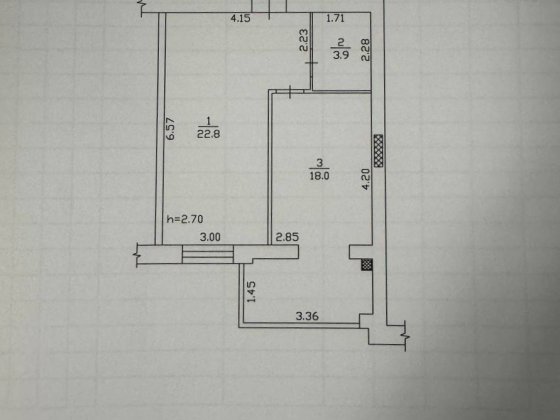 Продам одно кімнатну квартиру ЖК Щастливий у Дніпрі Днепр
