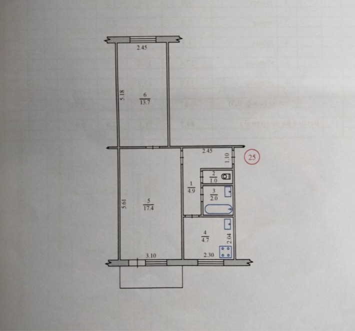 Продаж 2к квартри на Польовій. - фото 1