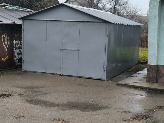 Металевий гараж 3,2*5 м. САМОВИВІЗ