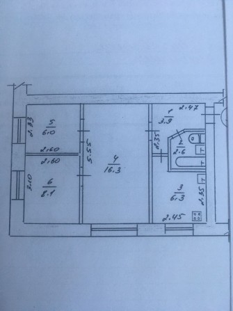 Продам квартиру 3х кімнатну - фото 1