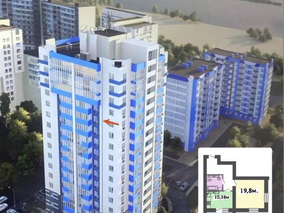 Велика, сучасна 1 кім. квартира вул.Героїв Дніпра,53/4 Черкассы