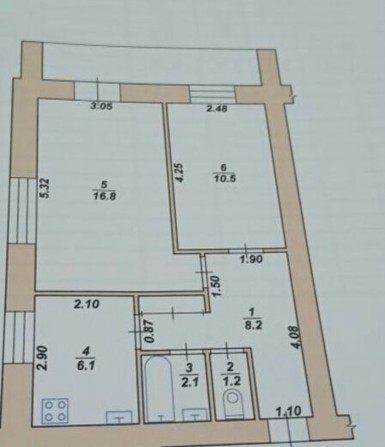 Продаж двокімнатної квартири - фото 1