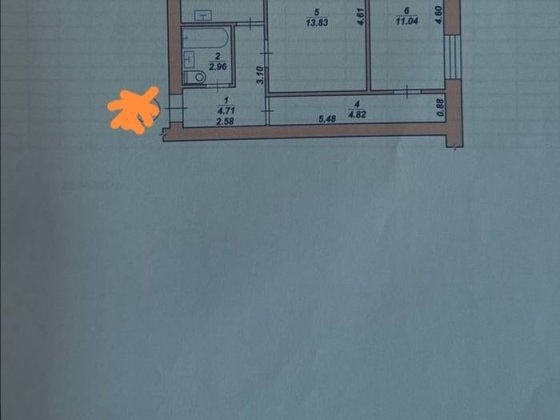 Продам 2-х Кім квартиру Сінний ринок Житомир