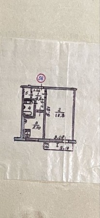 Продам однокомнатную квартиру под ремонт проспект Мира 201а - фото 1