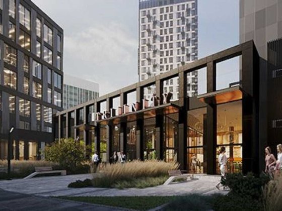 Без% 1к 55м2 Печерськ ЖК TRIIINITY Тютюнника Палац України Французький Киев