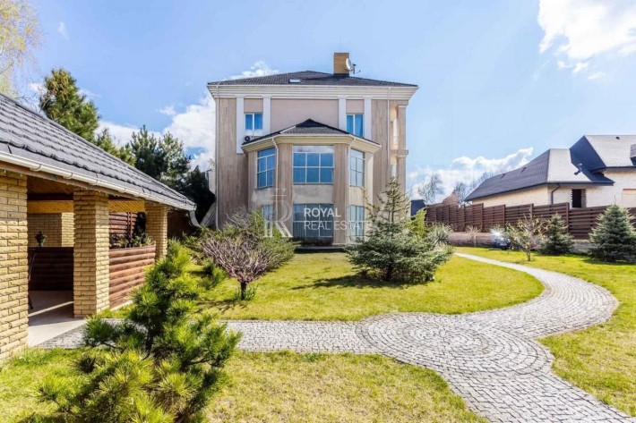 Оренда Будинок Лісники 7к 610м2 КМ Зелений гай Камін Сад Гардеробна - фото 1