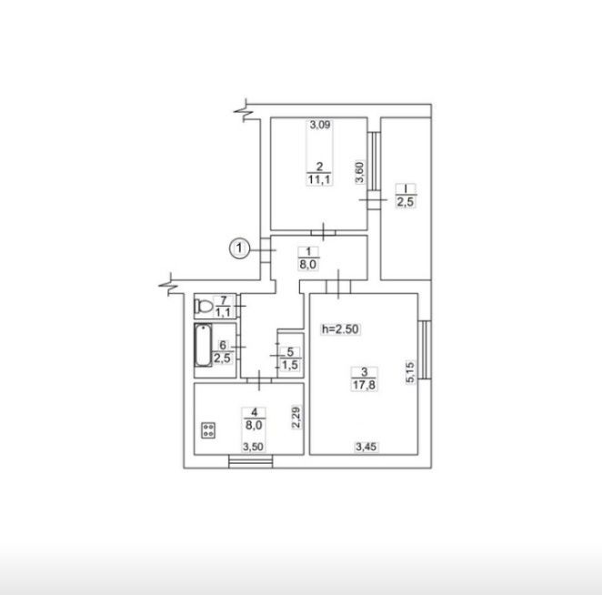 Здам двокімнатну квартиру - фото 1