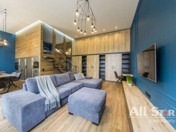 Стильна 2к квартира вул. Михайлівська 19. Можна з тваринками! Киев