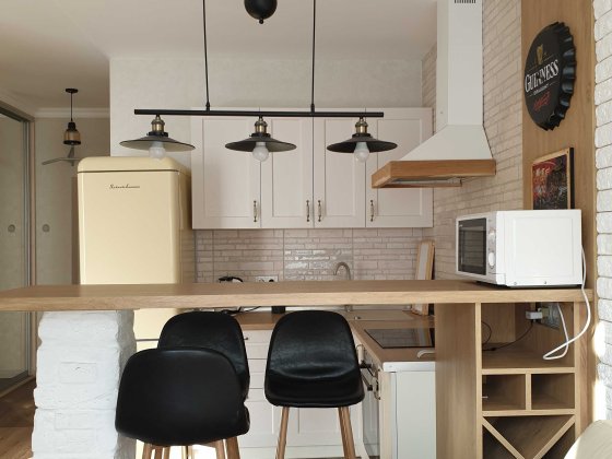 Оренда однокімнатна квартира 5 поверх, з бомбосховищем в будинку Київ