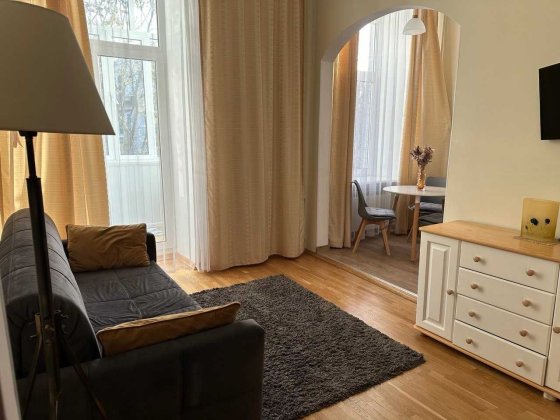 2-кімнатна в історичному центрі Києва (безпечна, затишна). Киев