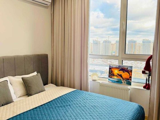 Оренда студії в новому ЖК Берег дніпра вул. Дніпровська Набережна Київ