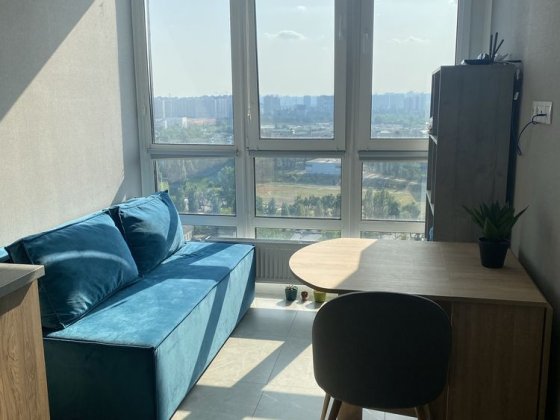 Здам в оренду 1-кімнатну квартиру з панорамним видом в новобудові! Київ