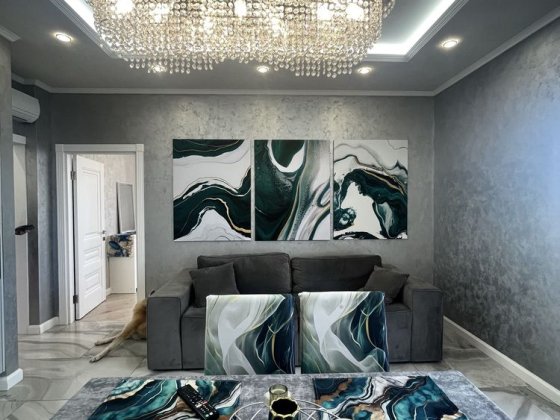 Терраса 30м2 Вид моря 2 спальни Каманина жемчужина Одесса