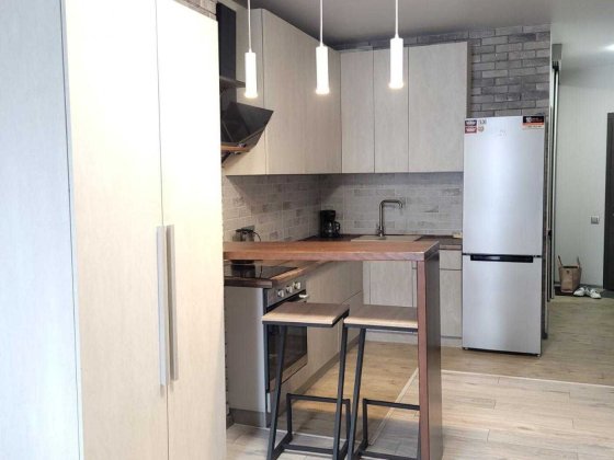 1-к квартира-студія в ЖК Рів’єра| Метро Славутич| генератор| ремонт Киев