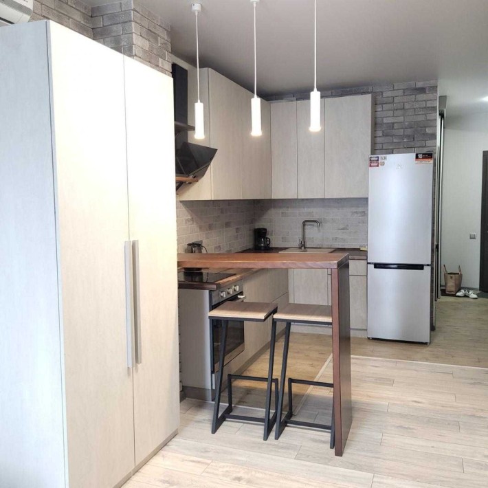 1-к квартира-студія в ЖК Рів’єра| Метро Славутич| генератор| ремонт - фото 1