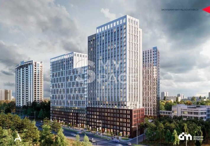 ЖК Новий Автограф 2-й будинок 80 м2 двокімнатна квартира КРАЩА ЦІНА - фото 1