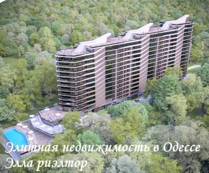 уютная студия с видом на море и балконом, Гринвуд - фото 1