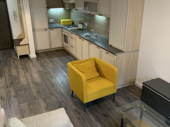 Бельгійське містечко. 2 кімнати (студія +1) з великою терасою. Форум Львів