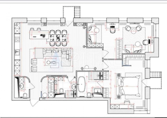 Продаж 3к Квартири 123м2 жк TRIIINITY  Барбюса Анрі, Печерськ, Київ - фото 1