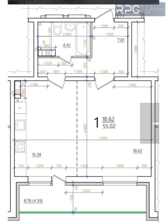 Продаж квартира 55м ЖК Одеський бульвар Метро Теремки - фото 1