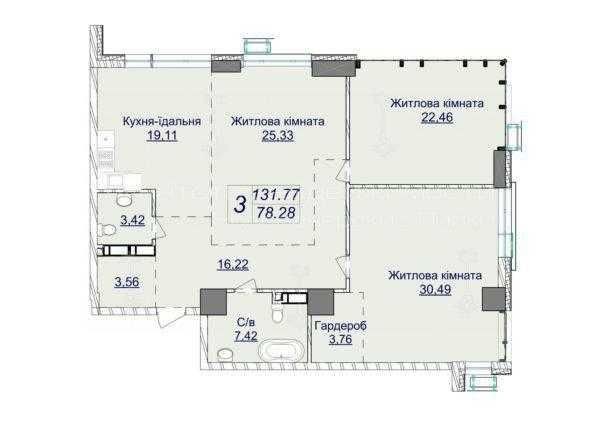 Продаж нової 3к квартири ЖК Новопечерські Липки Верхогляда (7 чер.) 3 - фото 1