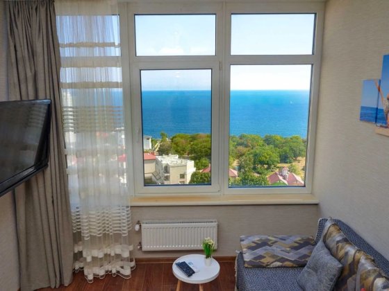 Вид на море!Сдам 1-комнатную квартиру ЖК 32 Жемчужина Каманина Аркадия Одесса