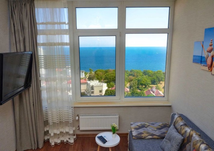 Вид на море!Сдам 1-комнатную квартиру ЖК 32 Жемчужина Каманина Аркадия - фото 1