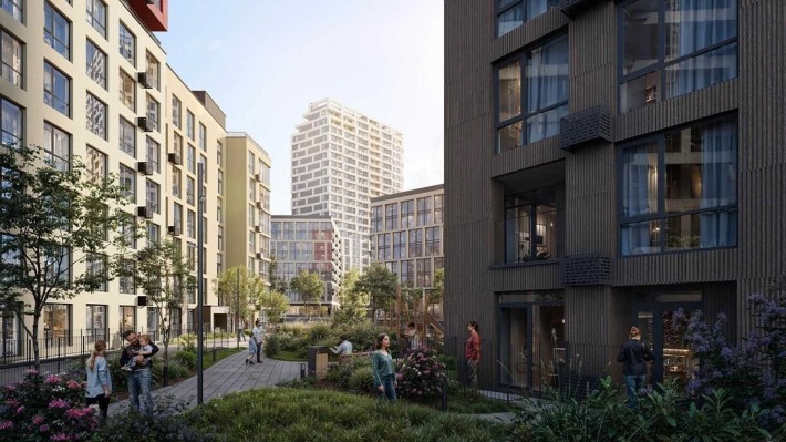 1-кімнатна квартира 35 м² з терасою 5.5 м² — ЖК Brother - фото 1