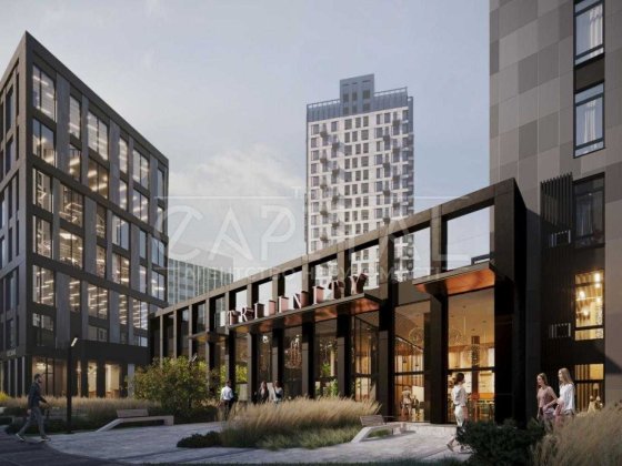 Видова 3 кімн. квартира 107 м2 в ЖК TRIIINITY, 2 будинок Киев