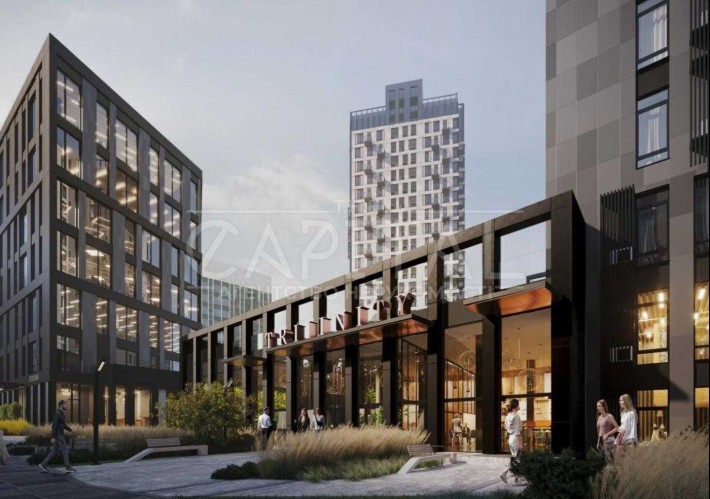 Видова 3 кімн. квартира 107 м2 в ЖК TRIIINITY, 2 будинок - фото 1